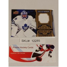 Jonathan Bernier Jersey Relics 2016-17 Tim Hortons Upper Deck NHL J-JB SKU#12285